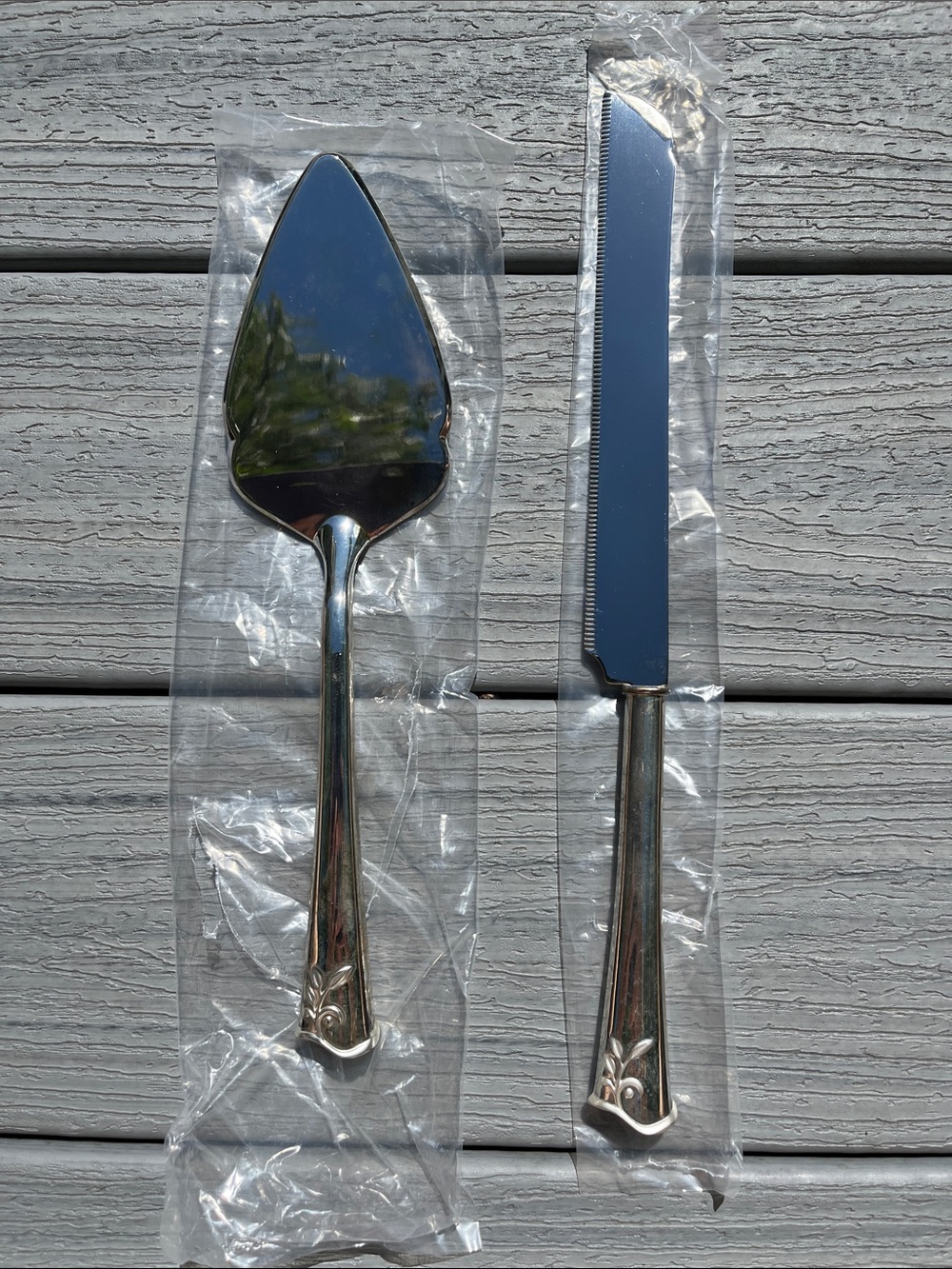 Lenox American by Design “Opal Innocence” Cake Knife and Server